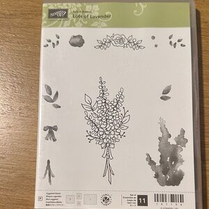 Stampin' Up! Floral Lavender Stamp Set